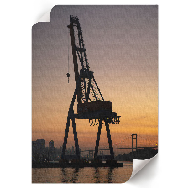Poster mit Motiv Sonnenuntergang