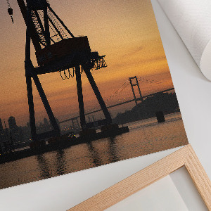 Poster mit Motiv Sonnenuntergang