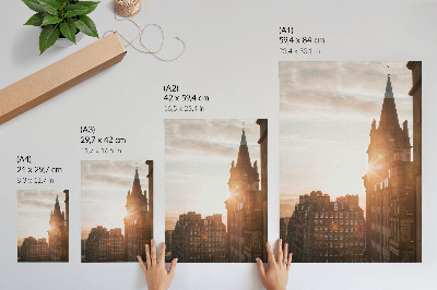 Poster kunstdruck Urbaner Charme