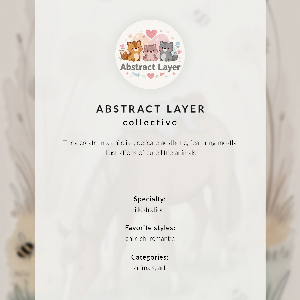 Poster auf leinwand Elefant auf dem Mond