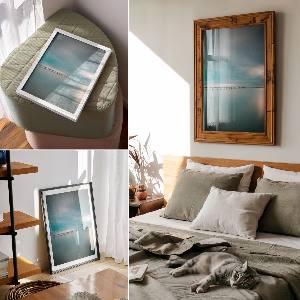 Plagát do obývačky Vodný most