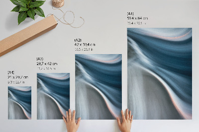 Bilder poster Blaue Wellen