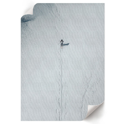 Poster auf leinwand Winterlandschaft