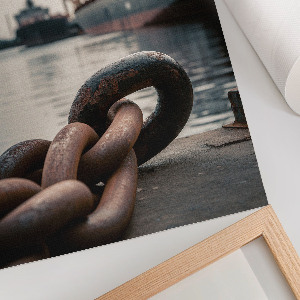 Industriehafen als Posterbild