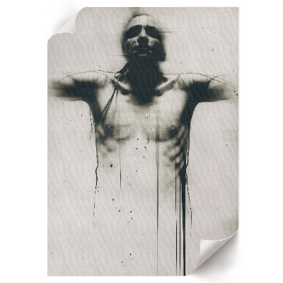 Poster auf leinwand Eine dunkle Gestalt