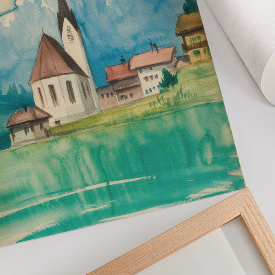 Poster leinwand Bergkirche