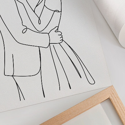 Poster kunstdruck Romantisches Paar