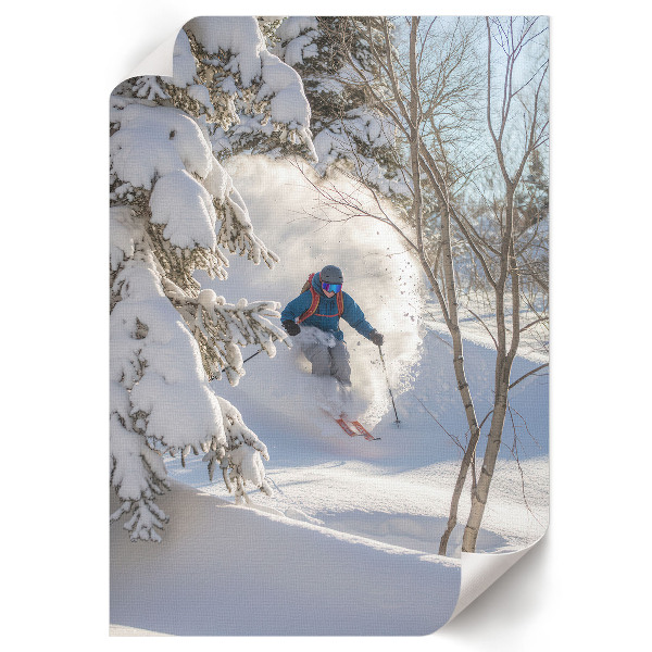 Wandposter „Winterabstieg“