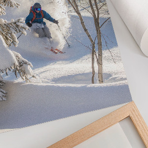 Wandposter „Winterabstieg“
