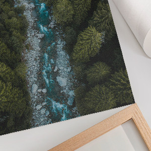 Poster mit Motiv einer grünen Landschaft