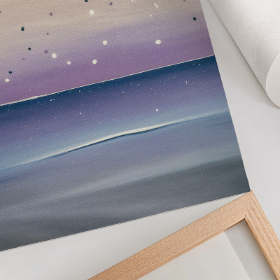 Poster leinwand Kosmische Landschaft
