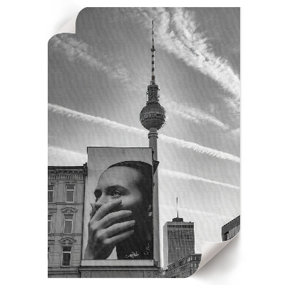 Wand poster Stadtplakat