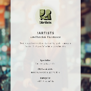 Retro-Poster mit Burg auf einem Hügel