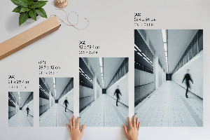 Bilder poster Minimalistischer Korridor