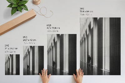 Poster leinwand Künstlerische Architektur