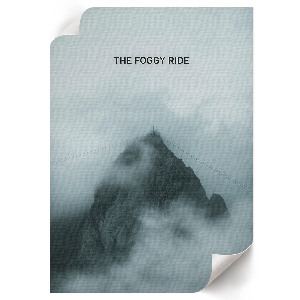 Poster na stenu Hmlistá hora