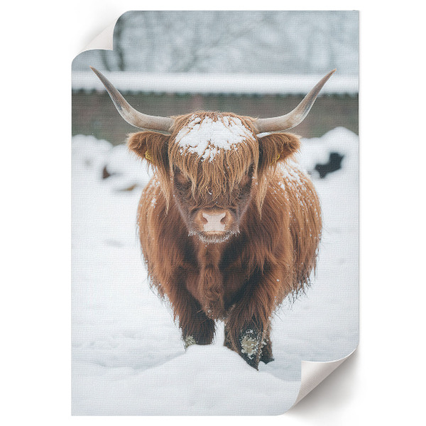 Wand poster Wintertier