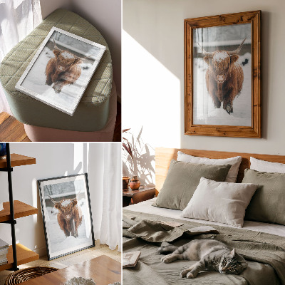 Wand poster Wintertier