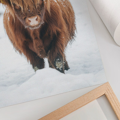 Wand poster Wintertier