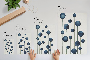 Kunstdruck auf Leinwand mit abstraktem Ballonmotiv