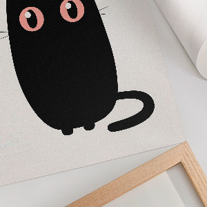 Wand poster Katzenminimalismus