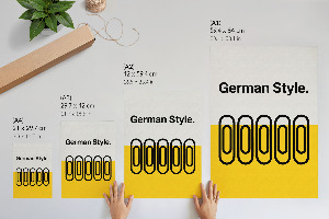 Kunstdruckposter mit Motiv zum deutschen Bierstil