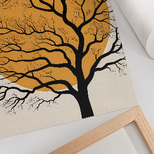 Bilder-Poster mit abstraktem Baummotiv