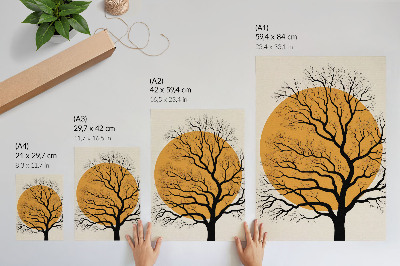 Bilder poster Abstrakter Baum
