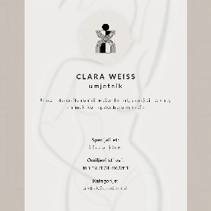 Retro plagát Abstraktná tvár