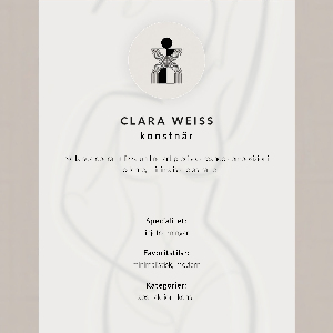 Retro plagát Abstraktná tvár