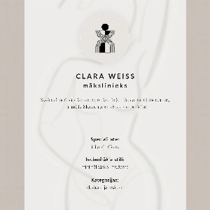 Retro plagát Abstraktná tvár