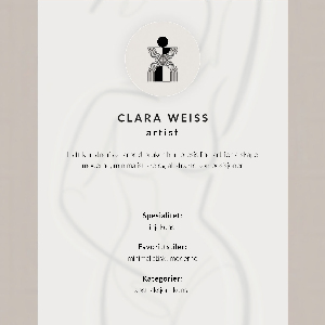 Retro plagát Abstraktná tvár