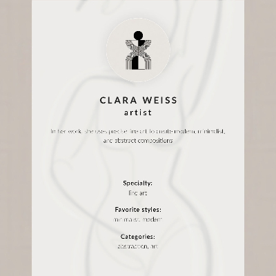 Kunstdruck leinwand Abstraktes Gesicht