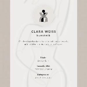 Retro plagát Abstraktná tvár