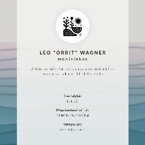 Retro poster Strandthema