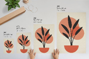 Bilderposter mit Pflanzenillustrationen