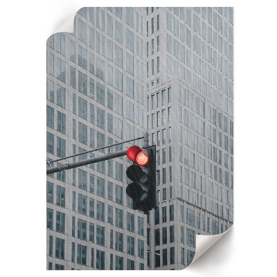 Poster auf leinwand Ampel