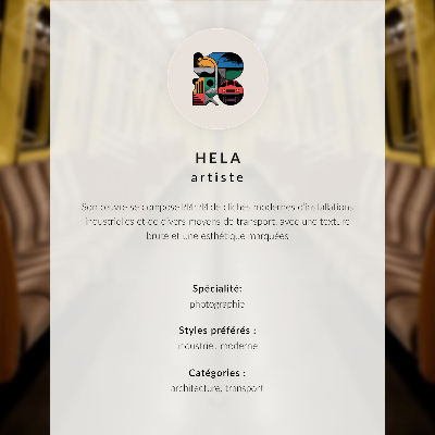 Poster leinwand Schnellbahn