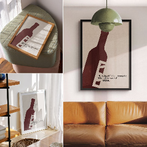 Wandposter mit Motiv 