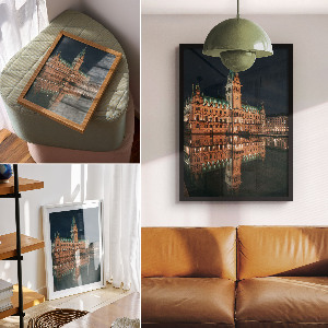 Bilder Poster mit dem Motiv „Urbane Eleganz“
