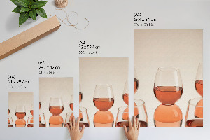 Poster na stenu Ružové okuliare