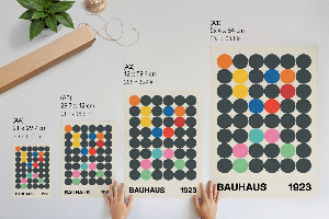 Poster na stenu Abstrakcia v Bauhause
