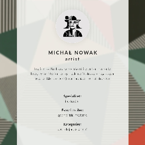 Retro-Poster im Bauhaus-Design