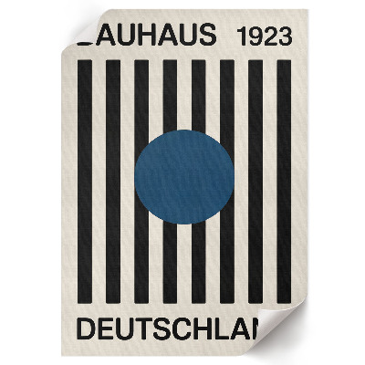Poster auf leinwand Bauhaus-Design