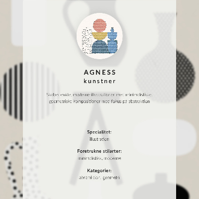 Bilder poster Geometrischer Minimalismus