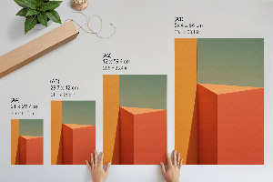 Poster na stenu Geometrický minimalizmus