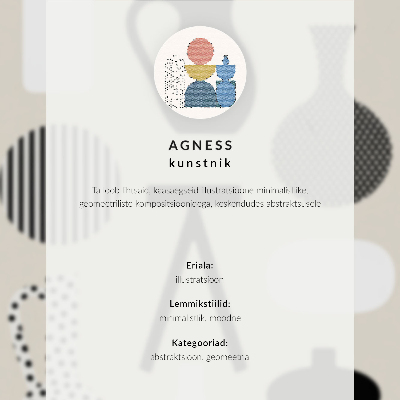 Bilder poster Geometrischer Minimalismus