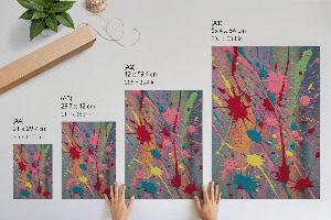 Kunstdruck Poster „Bunte Flecken“