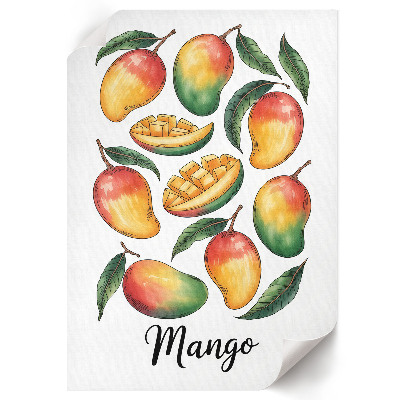 Kunstdruck leinwand Exotische Mango