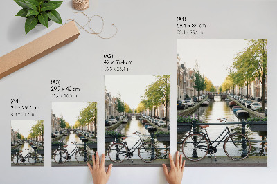 Poster leinwand Citybike